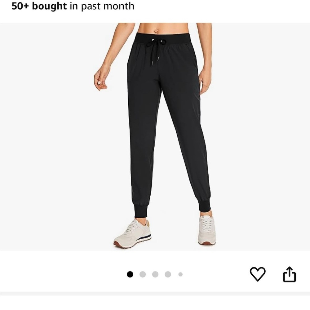 CRZ YOGA Black Jogger Pants